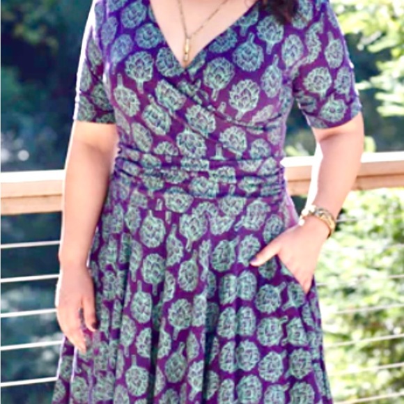 Effie’s Heart- The Montreal Dress - Artichoke - Picture 7 of 12